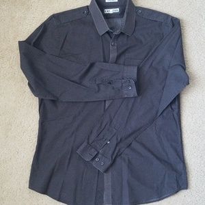 Mens Express dress shirt (black circles)